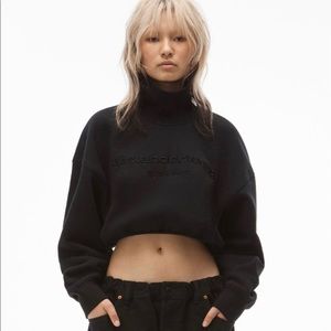 Alexander Wang crop sweatshirt